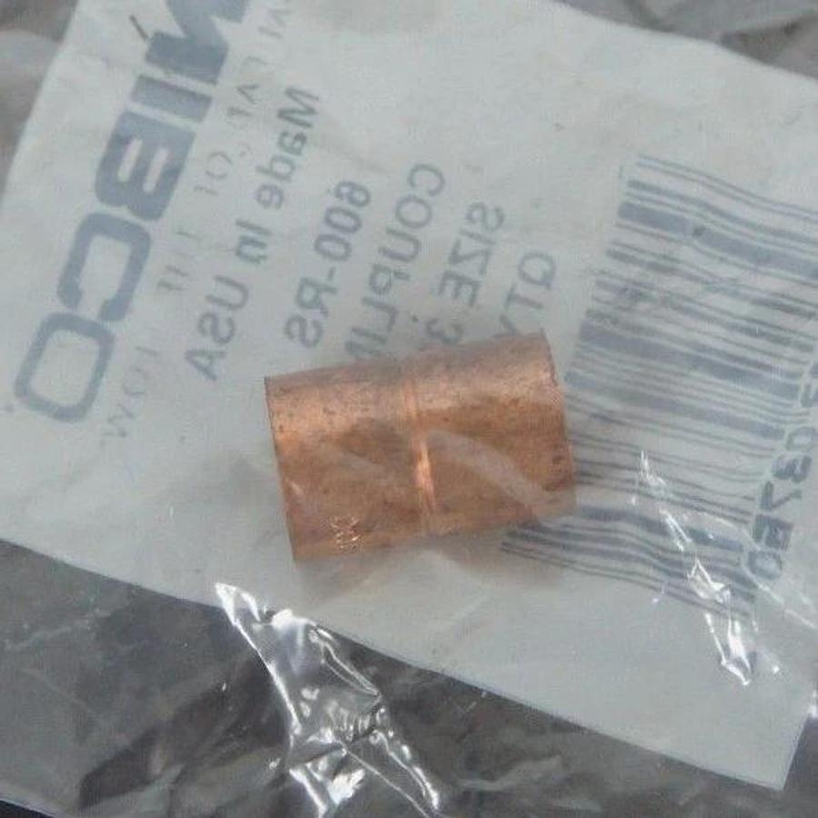 Used LOT OF 10 NEW NIBCO 600-RS COUPLINGS 3/8"