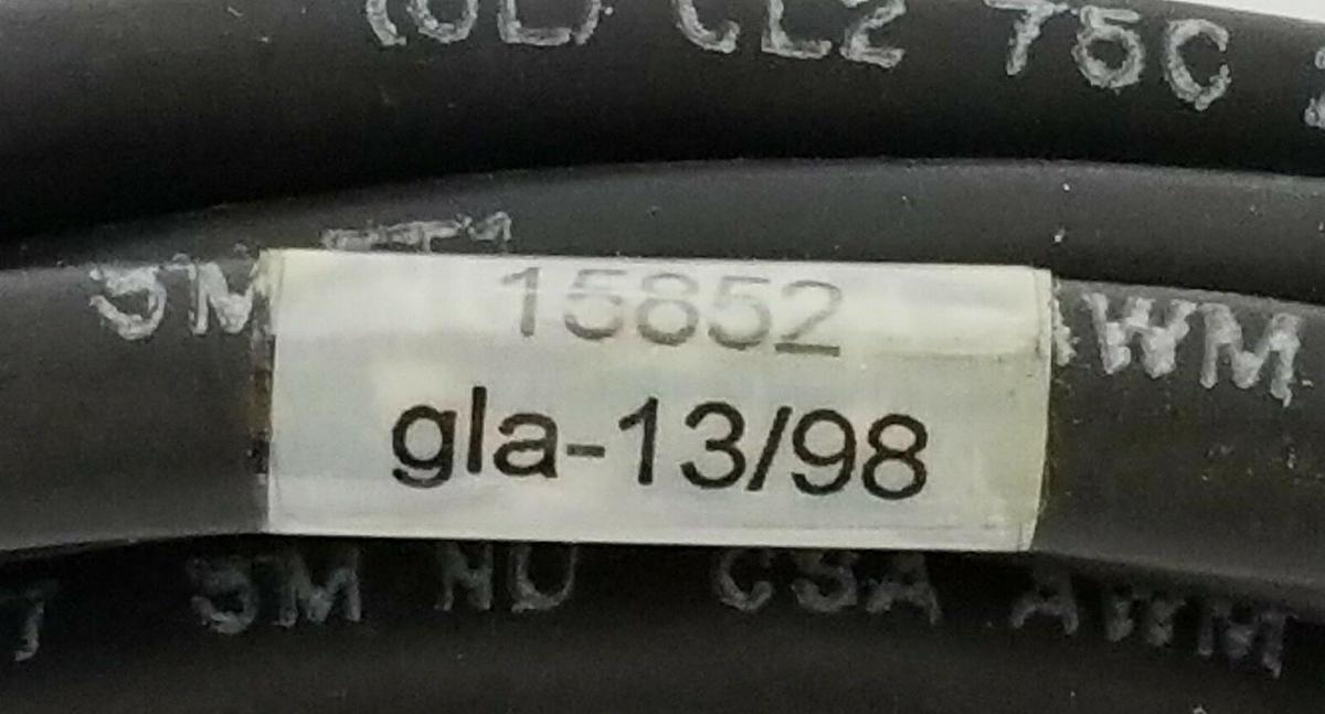 Used MARCH NETWORKS / DIEBOLD 15852 INTERFACE CABLE ASSEMBLY 3000/4000/8000 SER. NVR