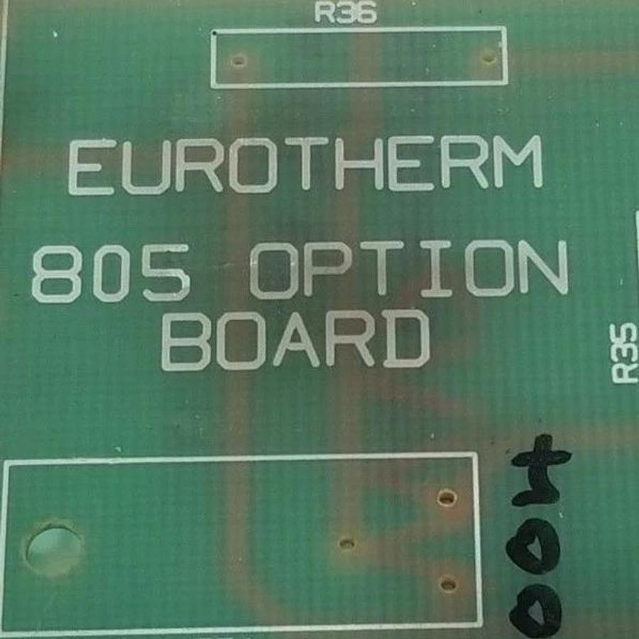 Used EUROTHERM CONTROLS 018988 OPTION CONTROL BOARD 805 CPG8524 ISS. 5