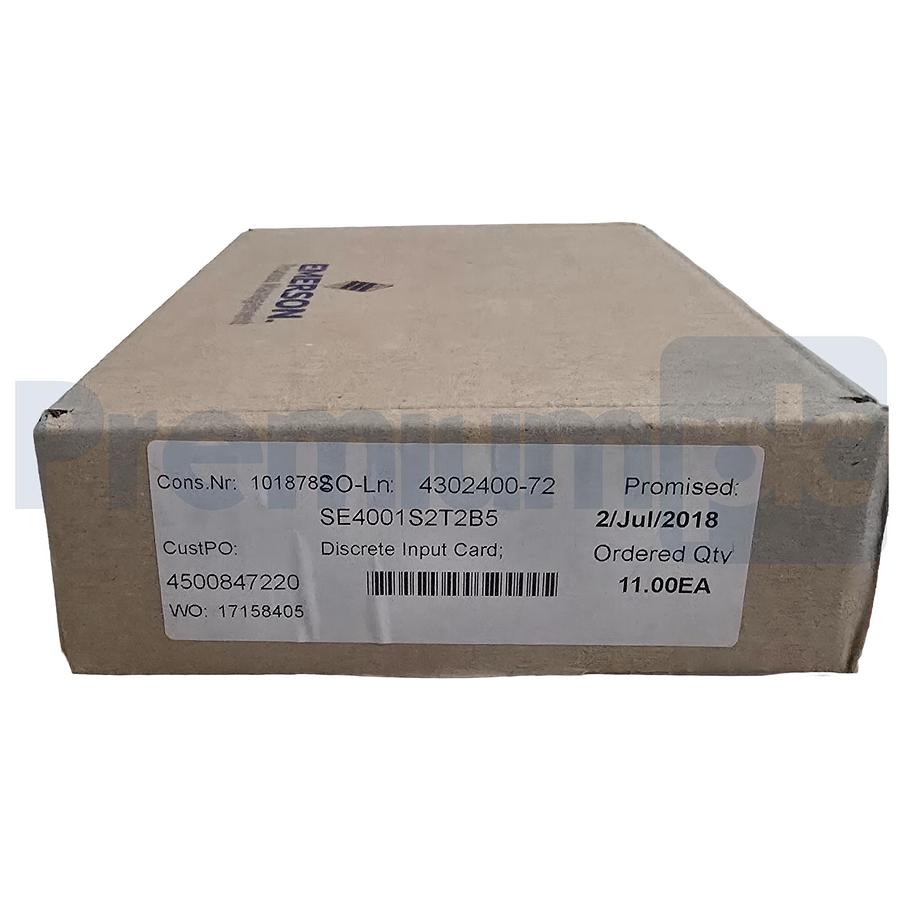 Used Emerson DeltaV SE4001S2T2B5 32-CH Input Card 24VDC 12P4694X062-233C KJ3203X1-BK1