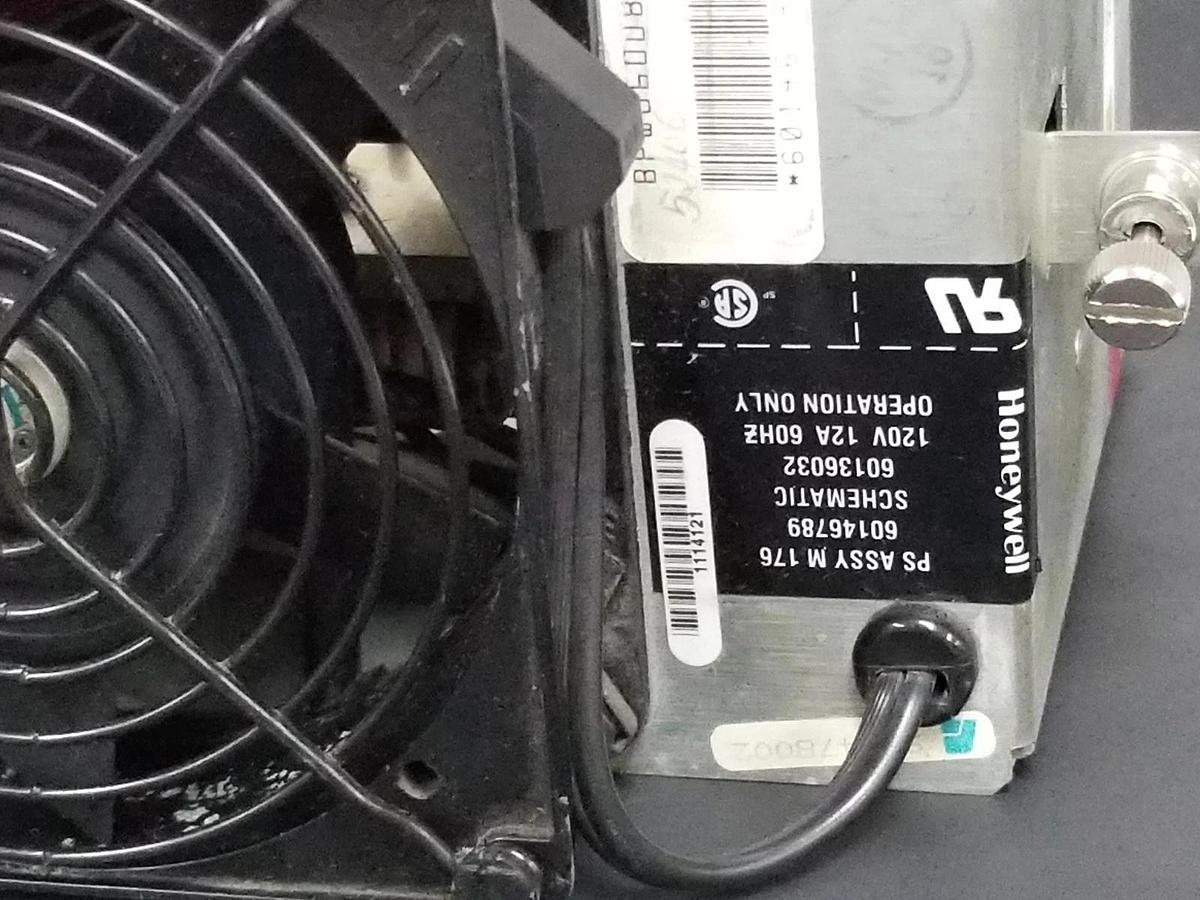 HONEYWELL BPWU600B-001 POWER SUPPLY ASSY M-176, 120V, 12A, 60HZ, BPWU600B001