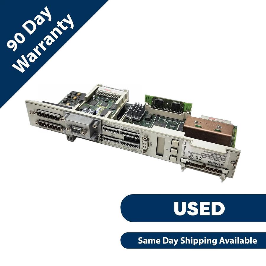 Used USED SIEMENS 6SN1118-0NH01-0AA0 VER. A SIMODRIVE 611 2-AXIS CONTROL UNIT