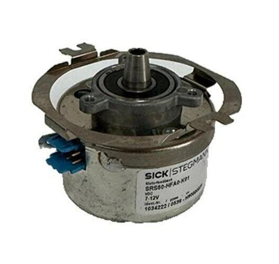 Used SICK STEGMANN SRS50-HFA0-K01 ENCODER MOTOR FEEDBACK CONNECTOR 7-12V, 1034222
