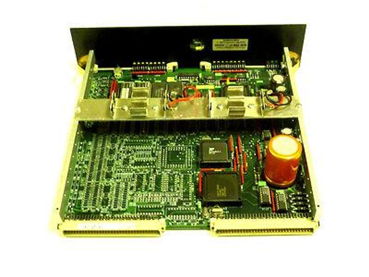 Used ATLAS COPCO 4240-5008-01 MASTER CONTROLLER MODULE W/LED INDICATOR 4240500801