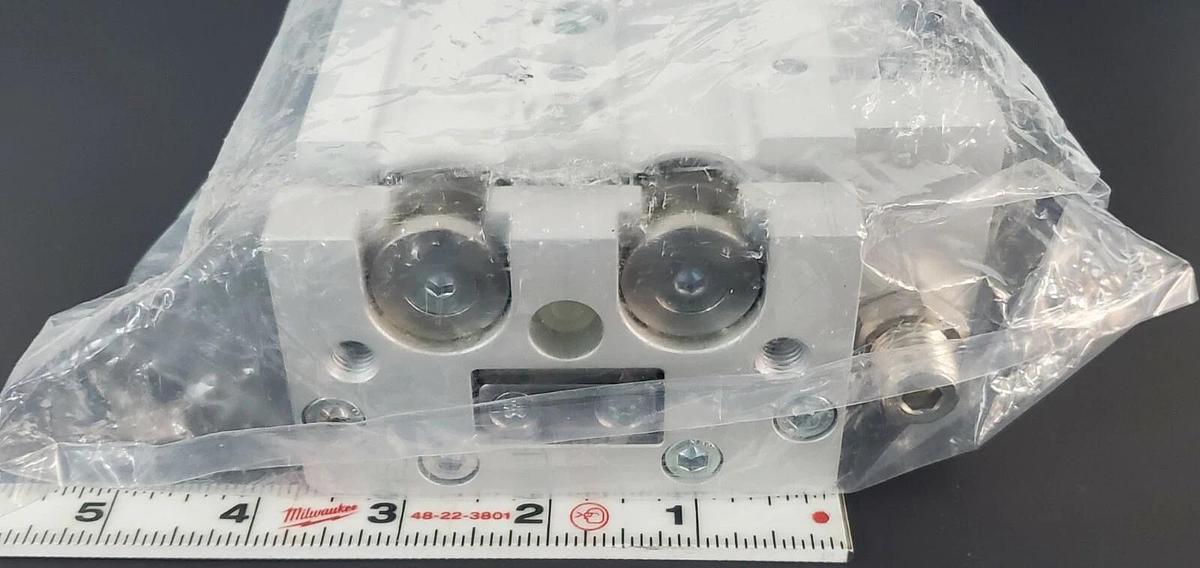 Used NEW SMC MXS25-100AS AIR SLIDE TABLE CYLINDER MXS25100AS, MAX. 0.5~0.7MPa