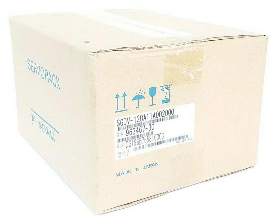 Used NIB YASKAWA ELECTRIC SGDV-120A11A002000 SIGMALOGIC SERVO DRIVE SGDV120A11A002000
