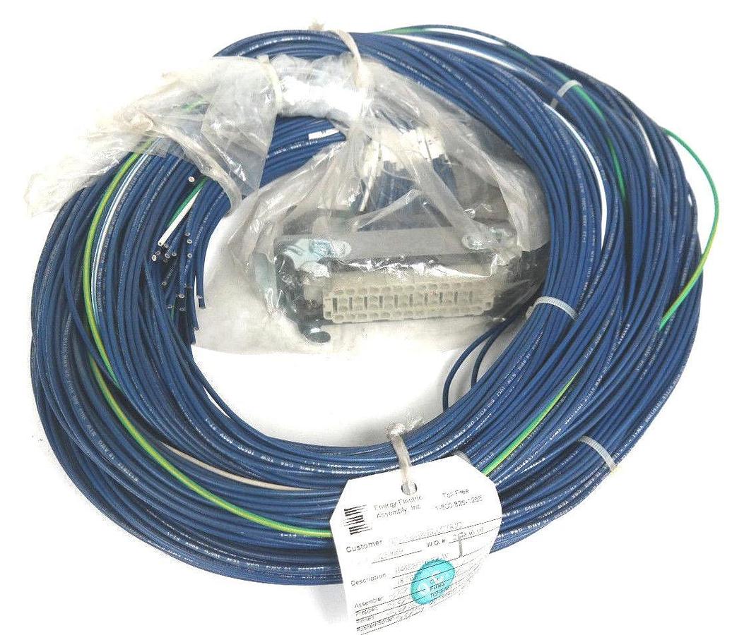 NEW SINE ENERGY ELECTRIC H46EEG16-FR-W CONNECTOR CABLE 18FT H46EEG16FRW