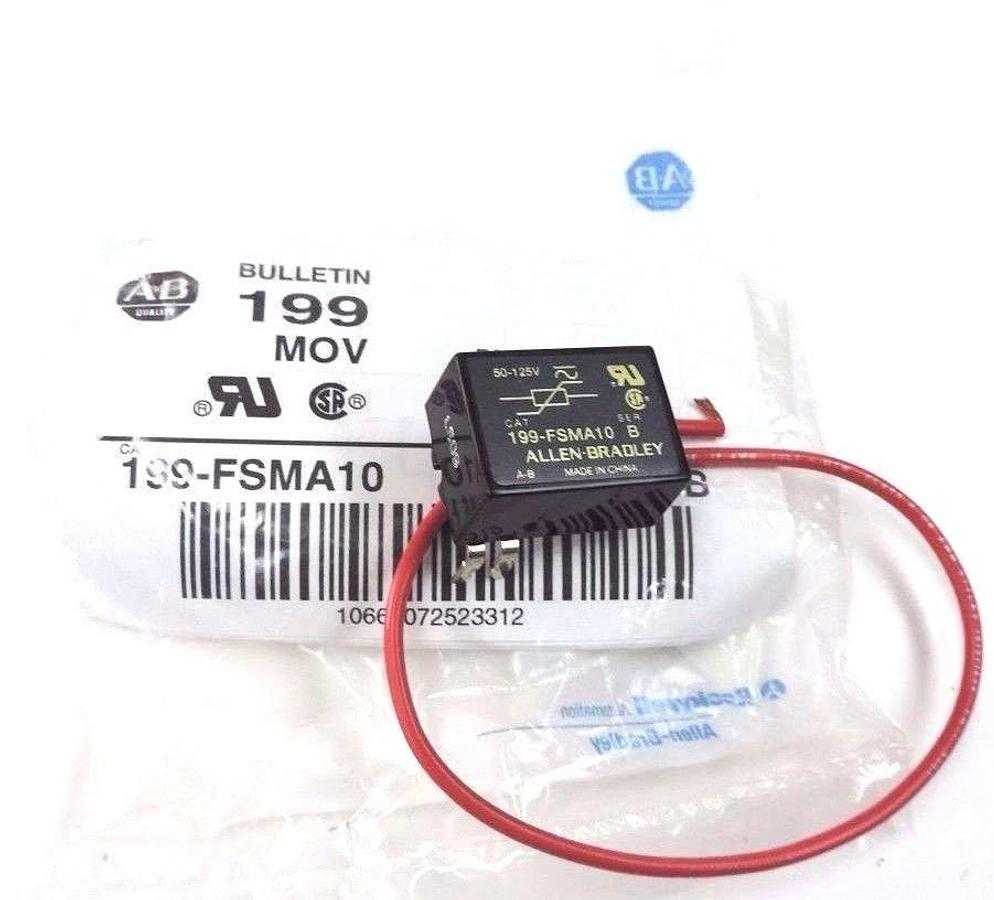 Used (3) NEW ALLEN BRADLEY 199-FSMA10 SURGE SUPPRESSORS 199FSMA10 SER. B, 50-125V