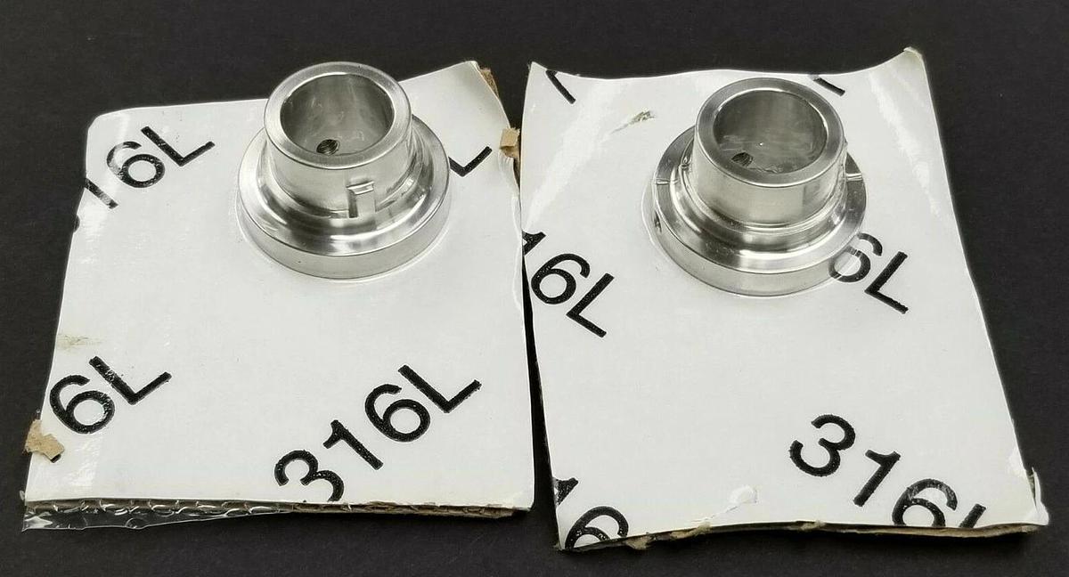 Used LOT OF 2 NEW AMPCO SP114D-23P-316L DRIVE COLLAR AC SERIES KEY: 80L 316L
