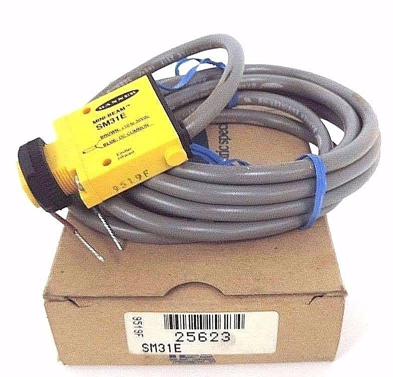 Used NIB BANNER SM31E MINI-BEAM: EMITTER 25623