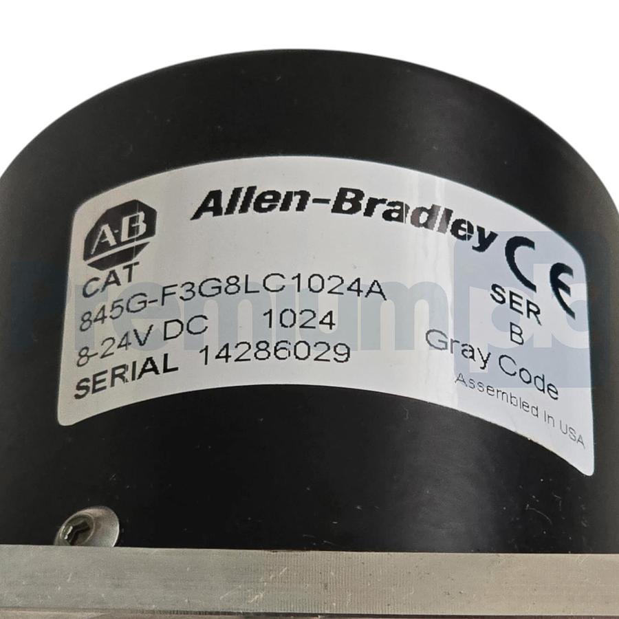 Allen-Bradley 845G-F3G8LC1024A /B Single-Turn Absolute Encoder Size 25 8–24VDC