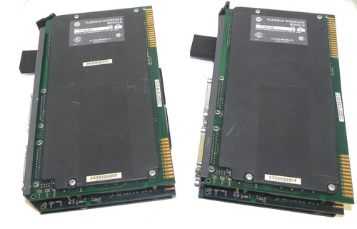 Used 2 ALLEN BRADLEY 2760-RB FLEXIBLE INTERFACE MODULE SER. A REV. B W/ 2760-SFC1