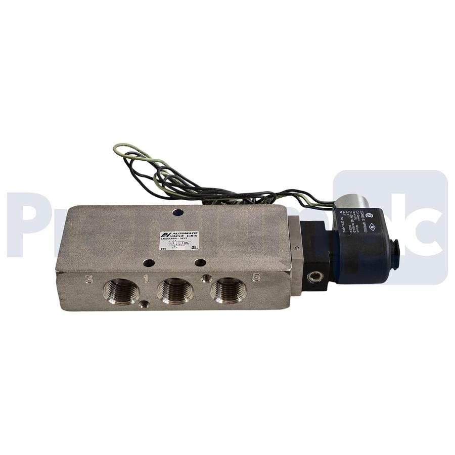 Used Automatic Valve Automax L4505AAWR-DBYS S/S Solenoid Valve 5/2 SS50LFAXR4-CM7016