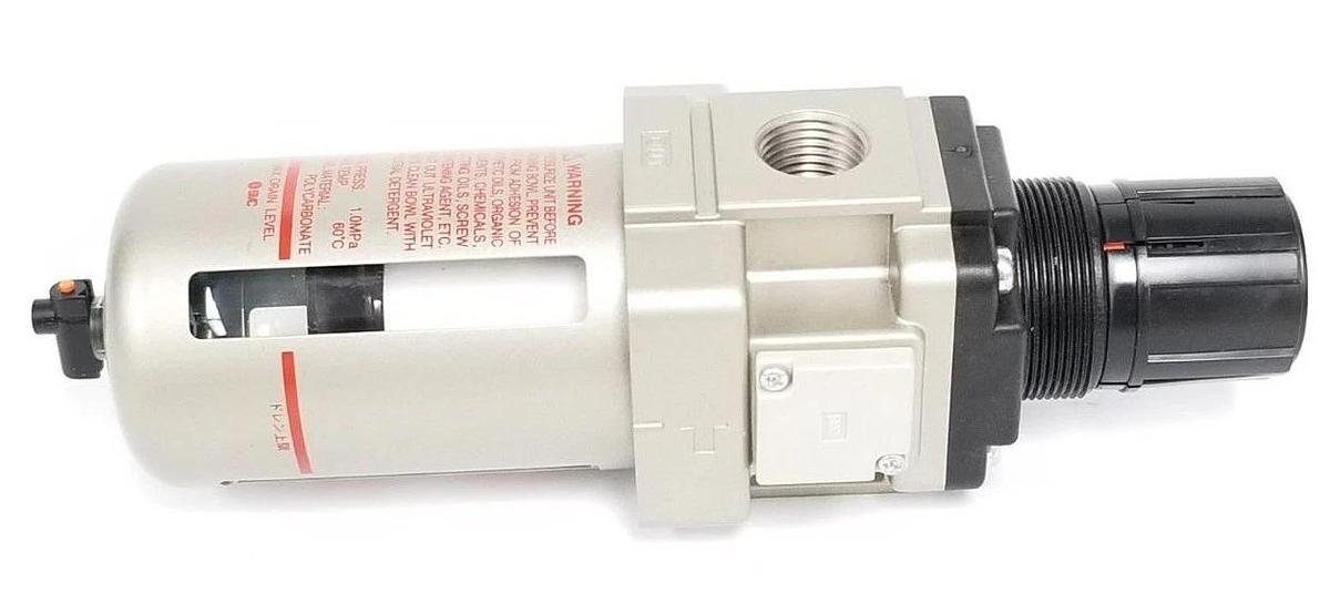 NEW SMC AW40-04E1 FILTER REGULATOR 0.05-0.85MPA W/ ISE35-N-25-M PRESSURE SWITCH