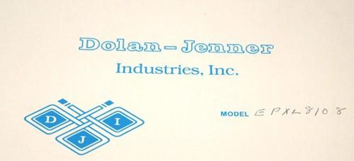 Used NIB DOLAN JENNER EPXL8108 DUAL BRANCH LIGHT GUIDE, 90 DEG END FERRULE, 108" IN.