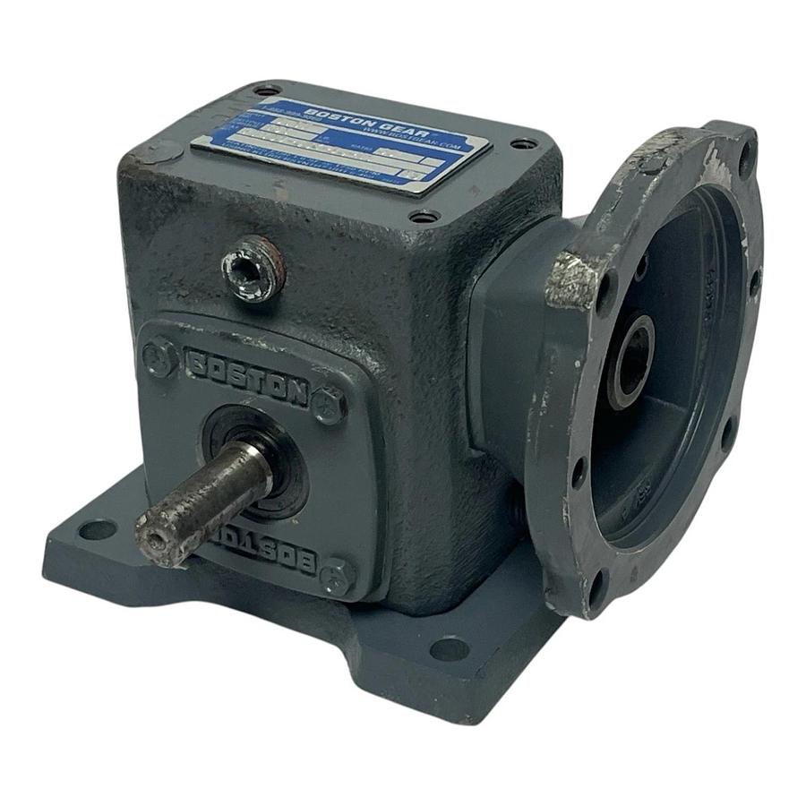 Boston Gear F710B-40K-B4-H1 700 Series Worm Gear Speed Reducer 40:1