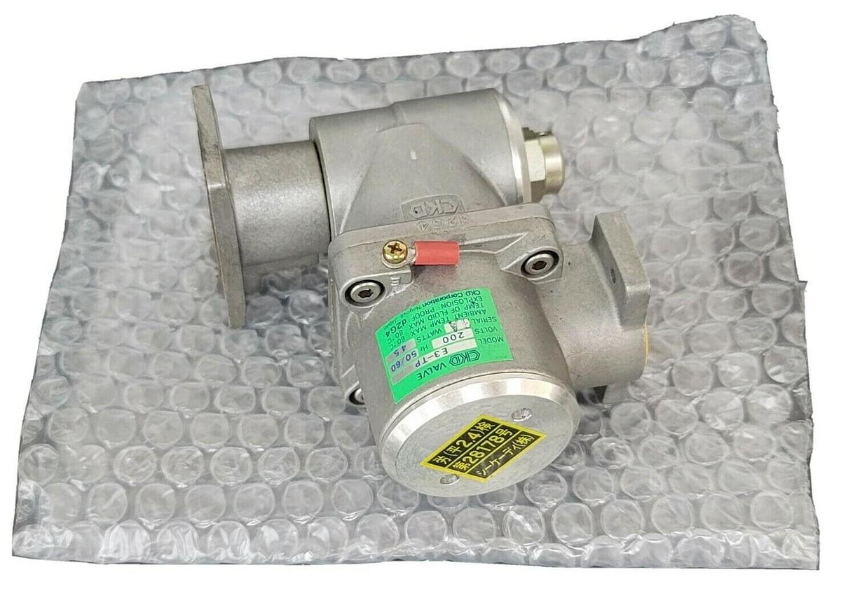 Used CKD E3-TP VALVE E3TP 200V 50/60HZ WATTS: 4.5