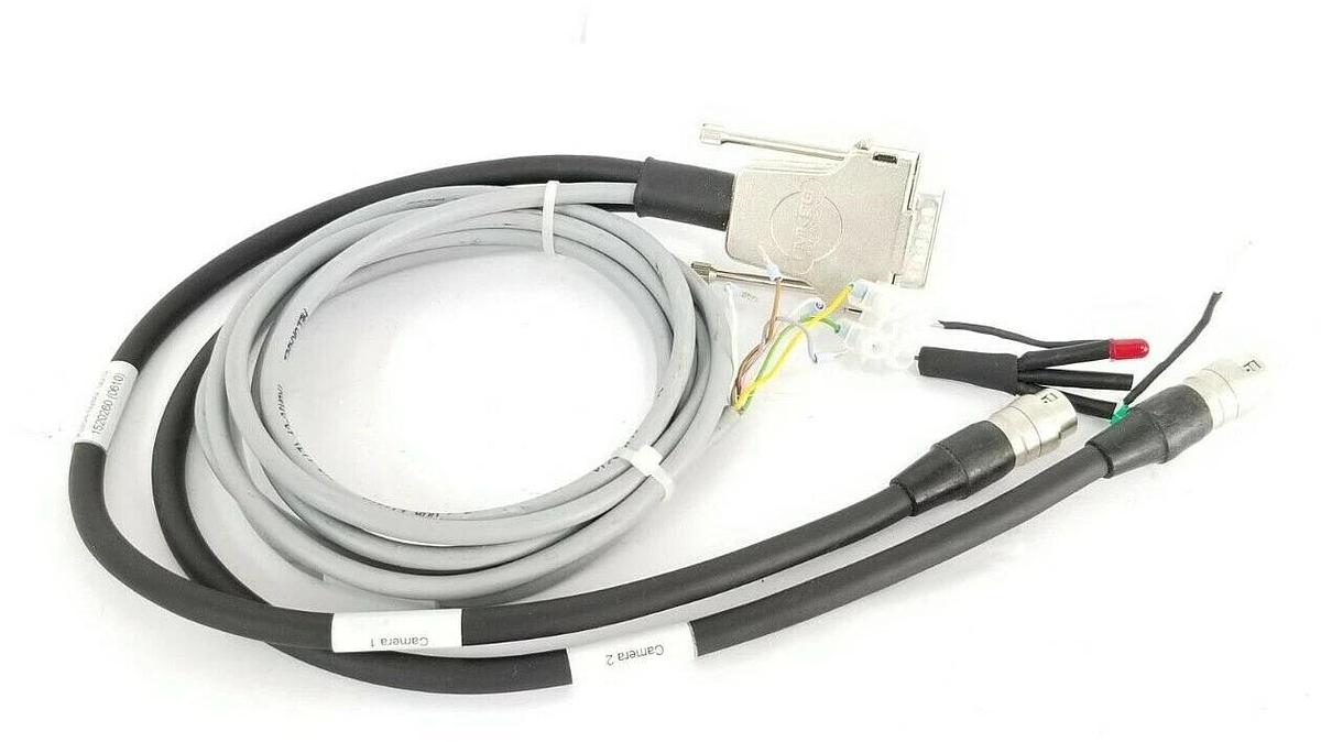 Used MATRIX VISION KS54-0260 00.5 CAMERA CABLE ASSEMBLY 1520260 (0610) W/ 019050719