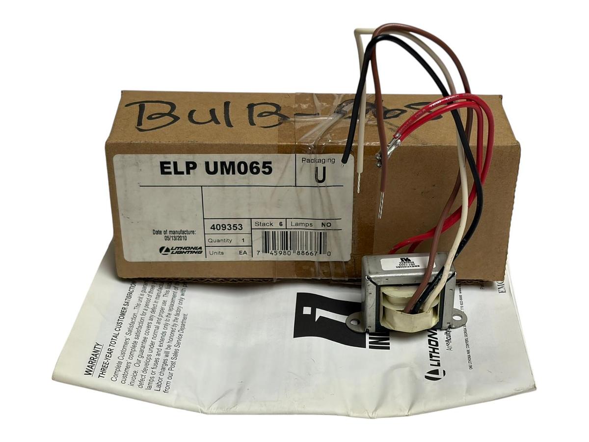 Lithonia EMEXC00085 Replacement Emergency Exit Light Transformer 367-1333 New