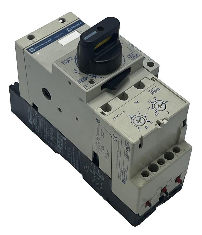 Used Telemecanique LD4-LC130BD Starter | LB1-LC03M22 Overload | LA1-LC025 Aux | 24VDC