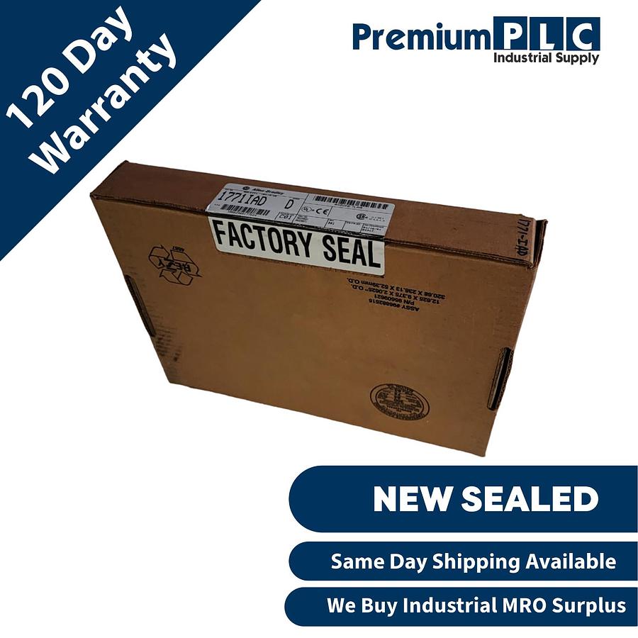 Used NEW SEALED ALLEN BRADLEY 1771-IAD /D PLC-5 16PT DIGITAL INPUT MODULE 1771IAD