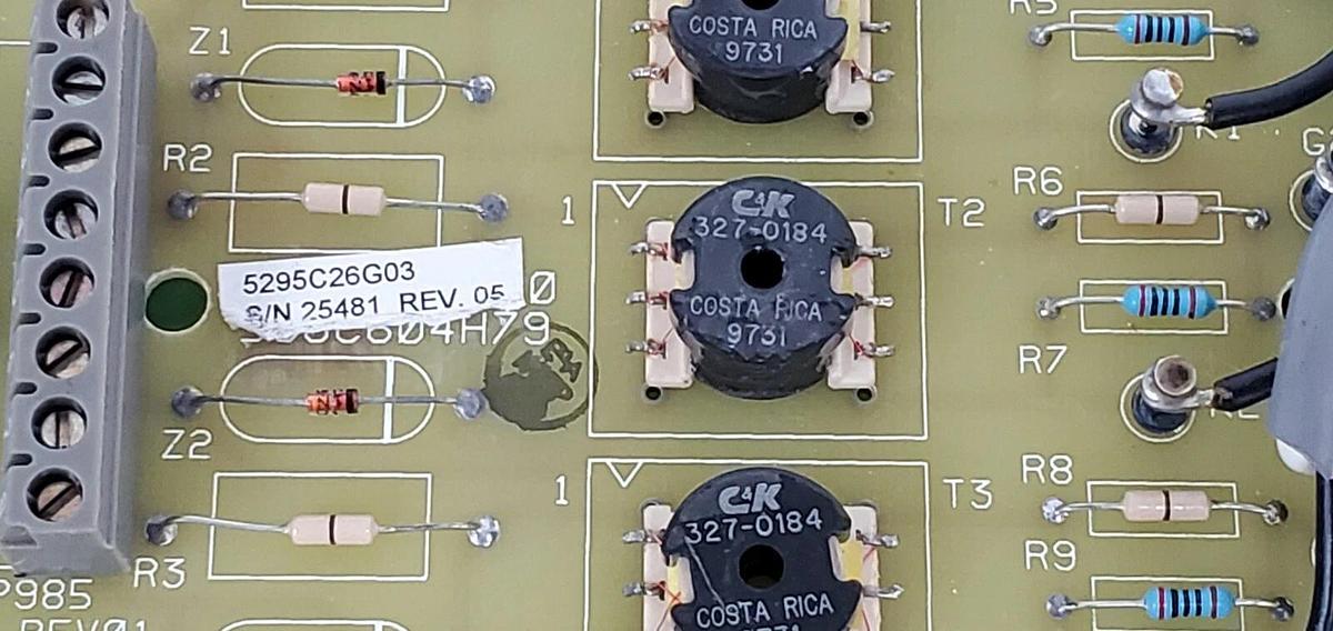 Used GENERIC PHOENIX CONTACT WESTINGHOUSE 5295C26G03 CONNECTOR BOARD 269P985