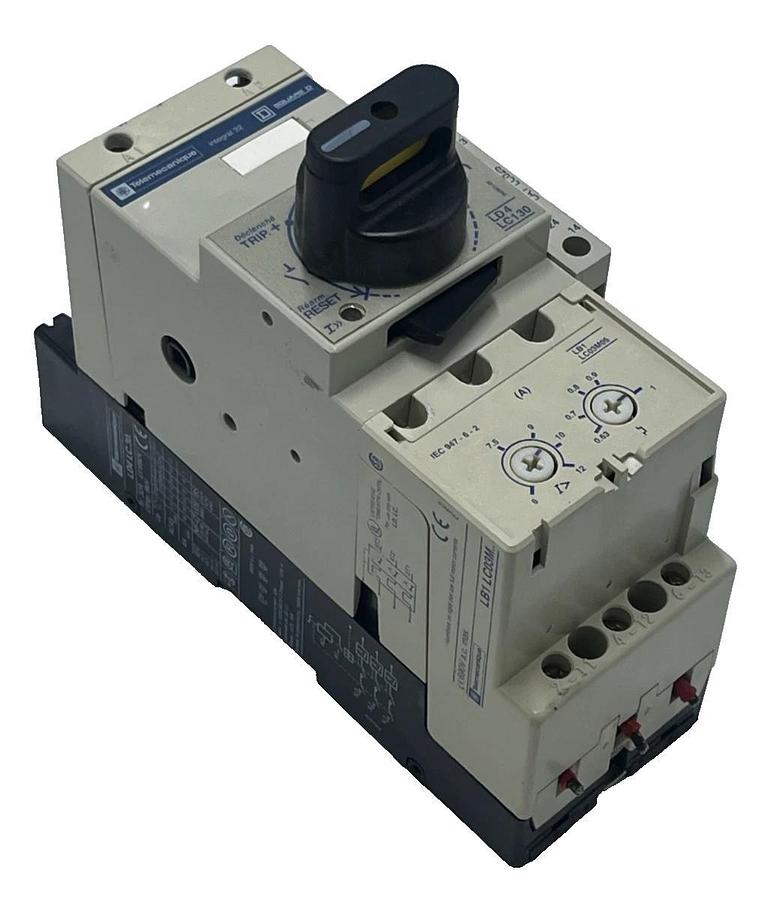Used Telemecanique LD4-LC130BD Starter | LB1-LC03M22 Overload | LA1-LC025 Aux | 24VDC