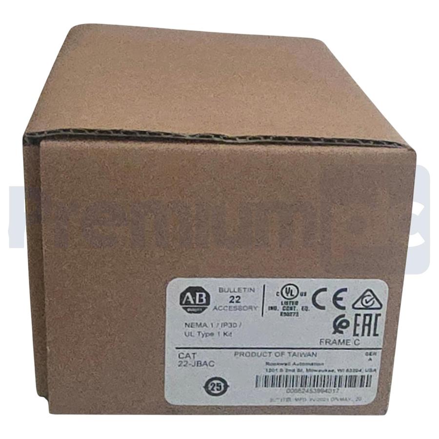 Used Allen Bradley 22-JBAC /A PowerFlex 40-40P-400 Conversion Kit IP30/Nema 1 C Frame