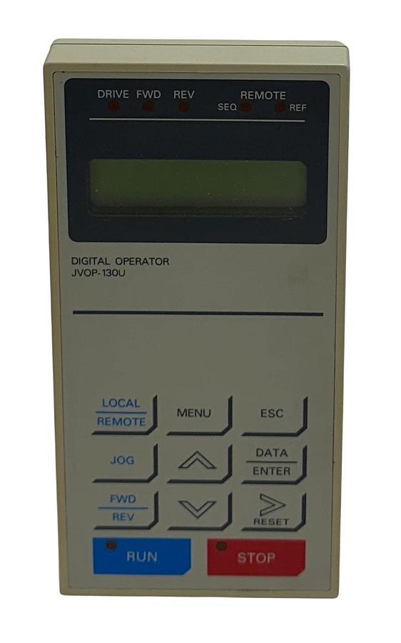 Used YASKAWA MAGNETEK JVOP-130U / JVOP130U DIGITAL OPERATOR KEYPAD FOR INVERTER USNP