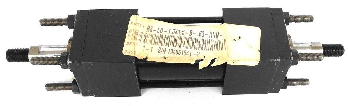 Used NEW HYDRO LINE R5LD-1.5X1.5-B-.63-2-N-N-N-1-1 CYLINDER 250 PSI
