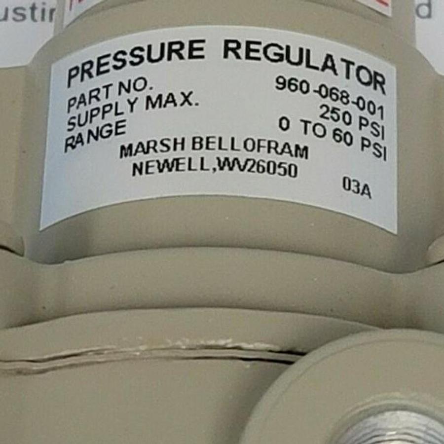 NIB MARSH BELLOFRAM 960-068-001 PRESSURE REGULATOR 960068001