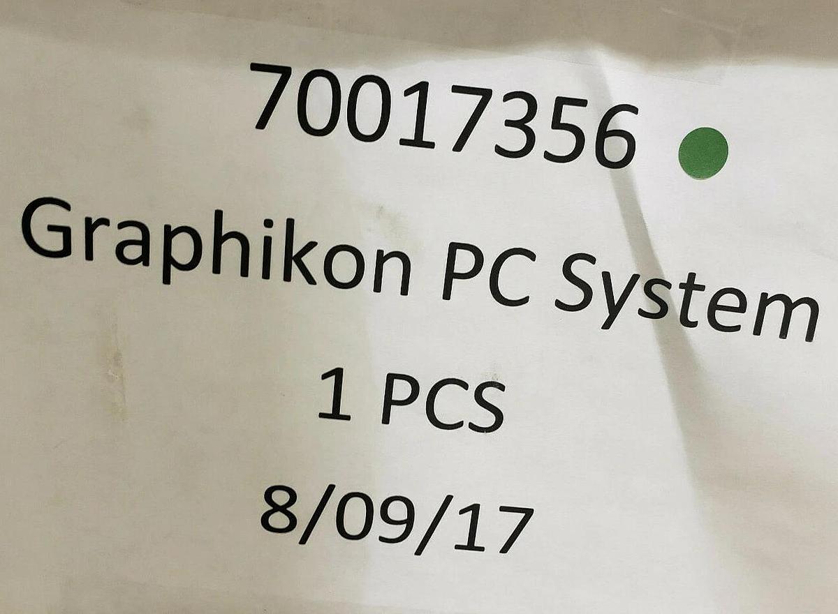 Used ISRA VISION GRAPHIKON IPC GA-M56S-S3 SURFACE VISION PC SYSTEM 3604790 70017356