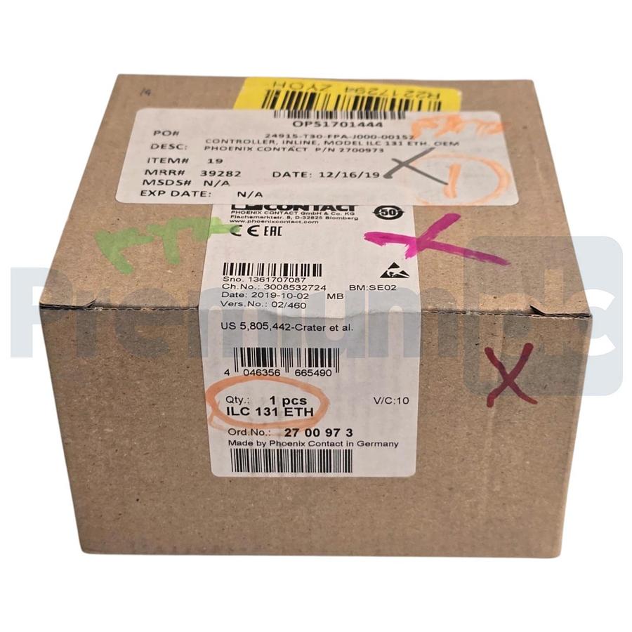 Used Phoenix Contact ILC 131 ETH | ILC131ETH Inline I/O Controller 2700973 NSFS