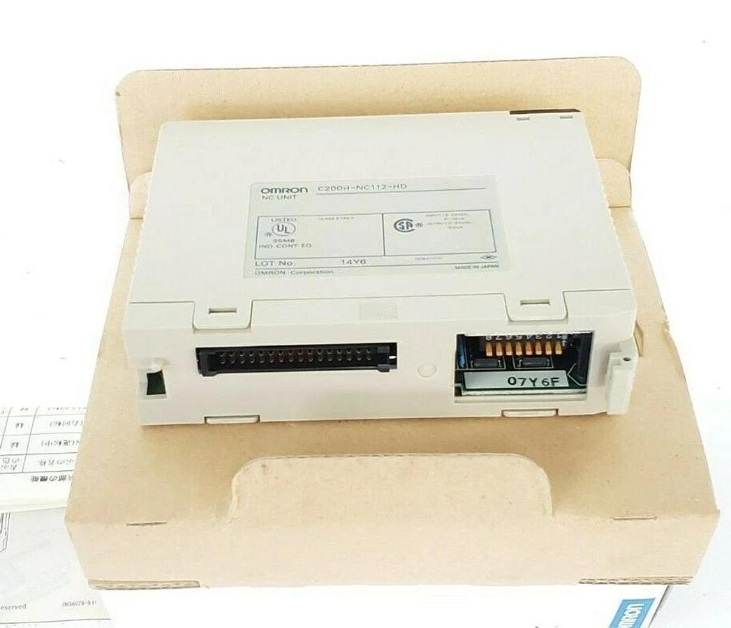 Used NIB OMRON C200H-NC112-HD STEPPER CONTROL UNIT 12-24VDC / 5-24VDC C200HNC112HD