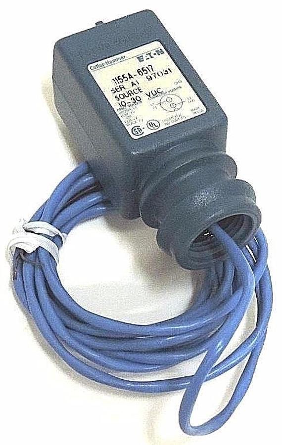 Used NEW EATON CUTLER HAMMER 1155A-6517 PHOTOELECTRIC SENSOR 1155A6517 SER A1