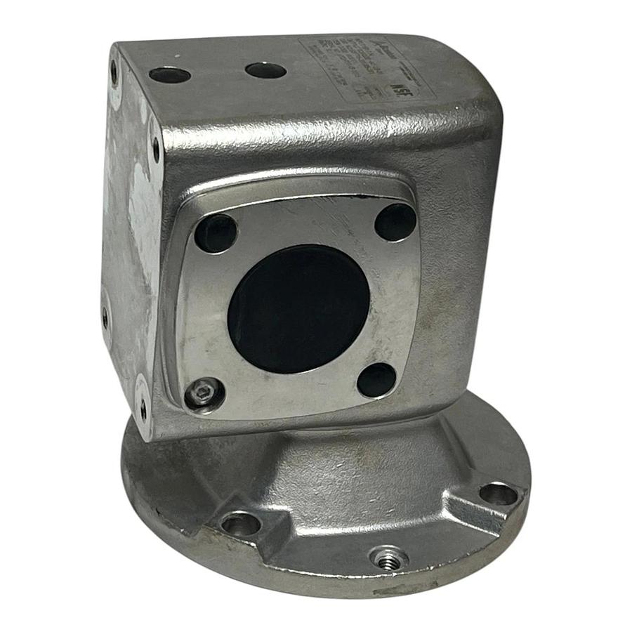 Used Boston Gear SSF715-30K-B5-JS1 Stainless Worm Gear Speed Reducer 30:1