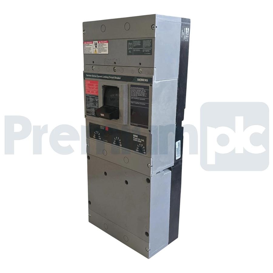 Siemens CLD63B600 Sentron Circuit Breaker 600A 600V 3-Pole LD Frame w/ Trip NSMP