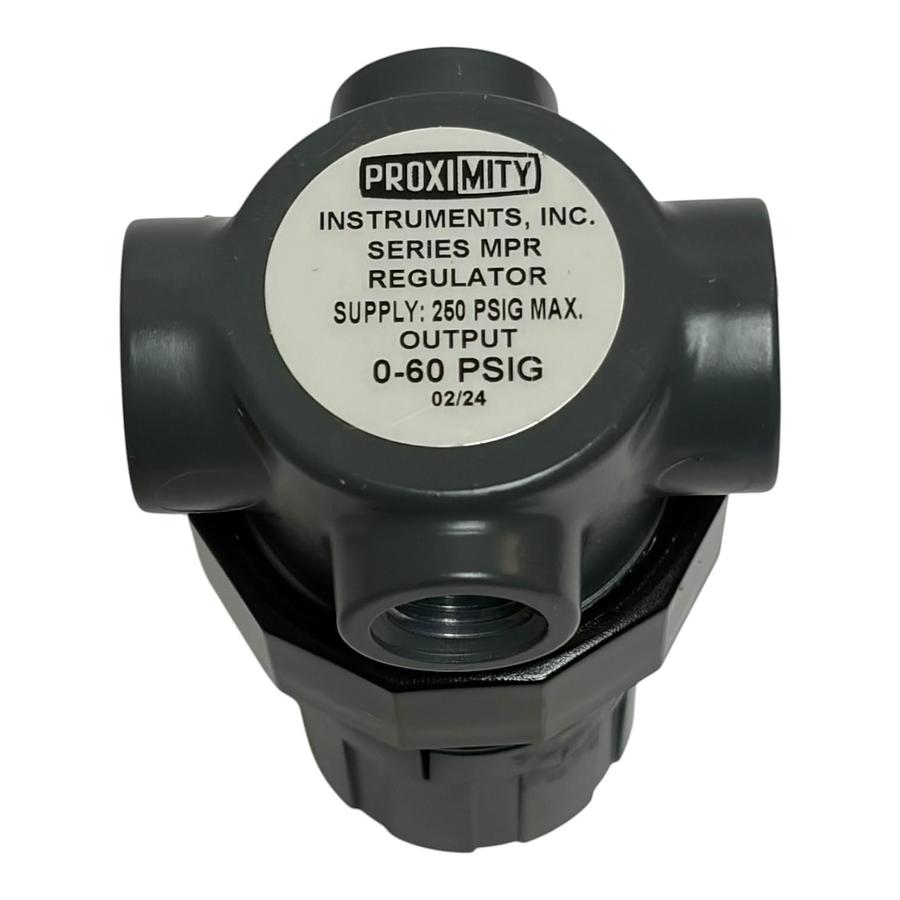 Used Dwyer Proximity MPR1-3 Series MPR Miniature Pressure Regulator 0-60 PSIG New In