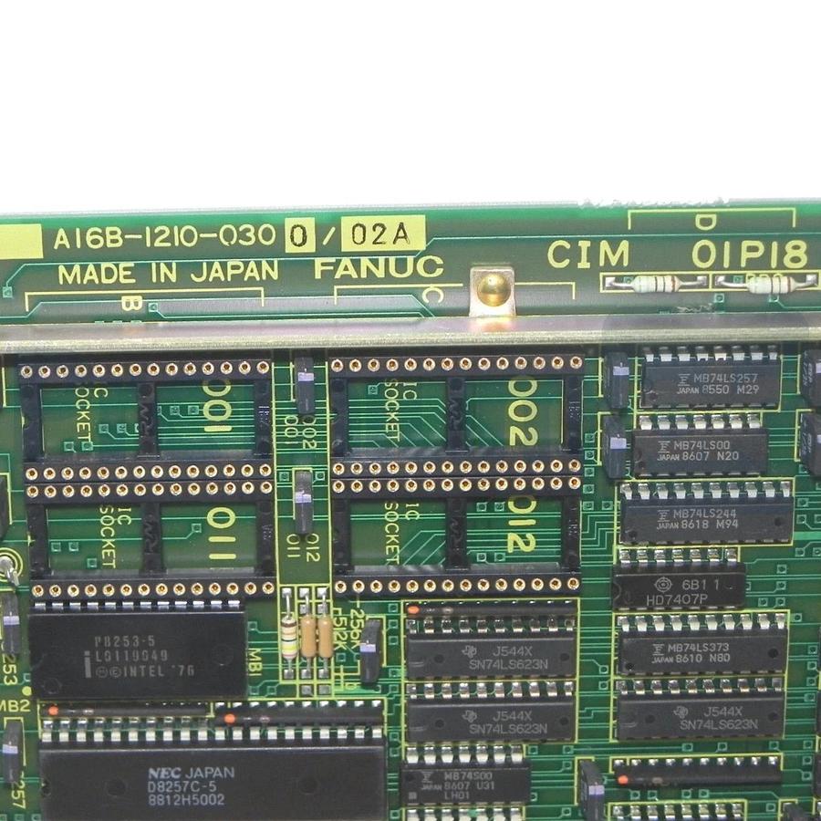 Used FANUC A16B-1210-0300 CPU Control & Comm Interface Board A16B-1210-0300/02A USPI