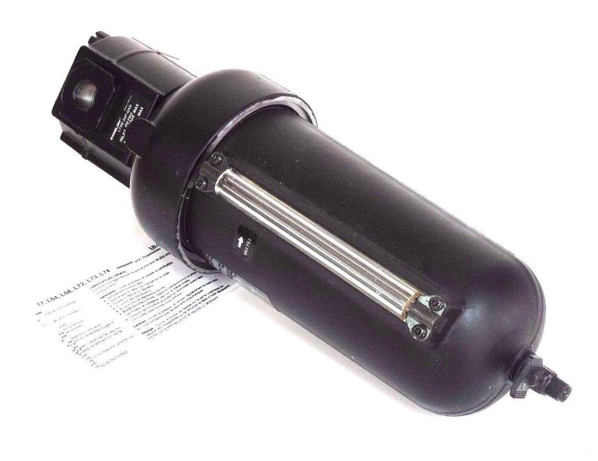 Used NIB NORGREN L74M-3AP-QAN LUBRICATOR 250PSIG, 17BAR, L74M3APQAN