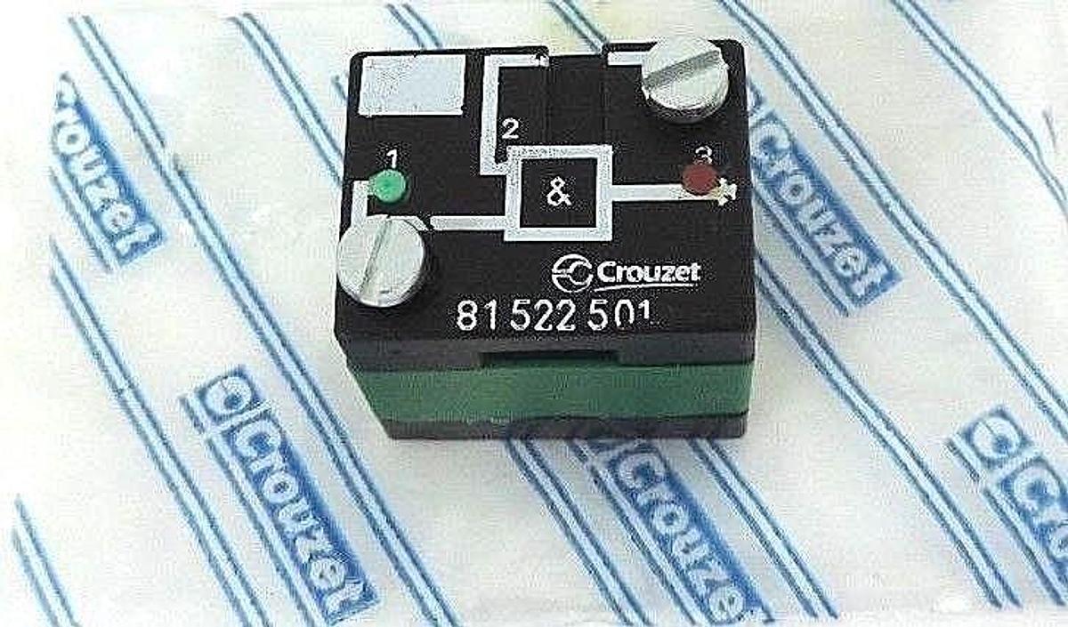Used NEW CROUZET 81522501 PNEUMATIC LOGICS MODULE 2-8BAR, 81-522-501