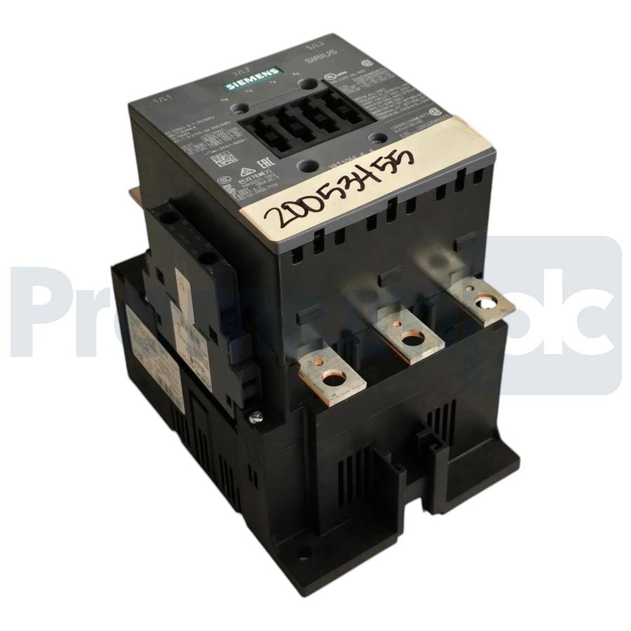 Siemens 3RT1056-6AF36 SIRIUS Contactor 3-Pole 90kW 185A 110-127V AC/DC NSNP