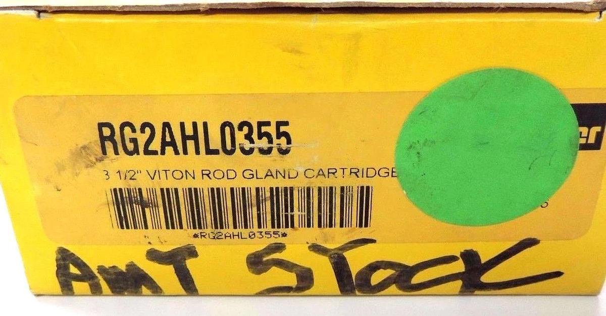 NIB PARKER RG2AHL0355 3 1/2'' VITON ROD GLAND CARTRIDGE KIT
