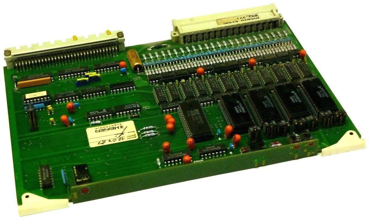 Used HEINEN ELEKTRONIK AVE810 K14AC 832.771 61366-7.4 PC BOARD