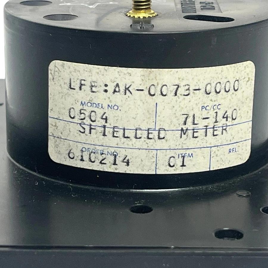 Hayssen LFE AK-0073-0000 Shielded Meter Model 0504 PC/CC 7L-140