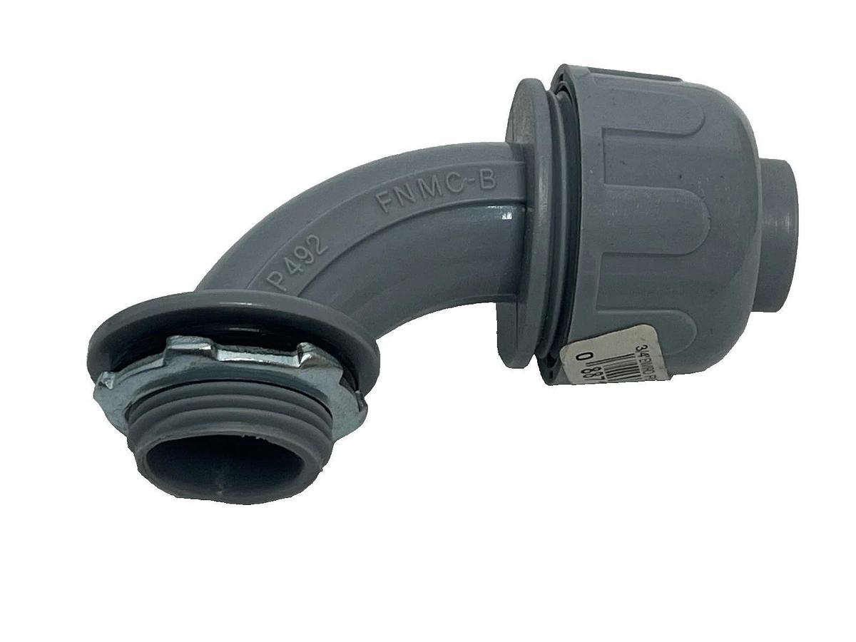 Lot of 14 Topaz P492B 3/4" 90 Deg. EnviroFlex Non-Metallic Liquidtight Connector