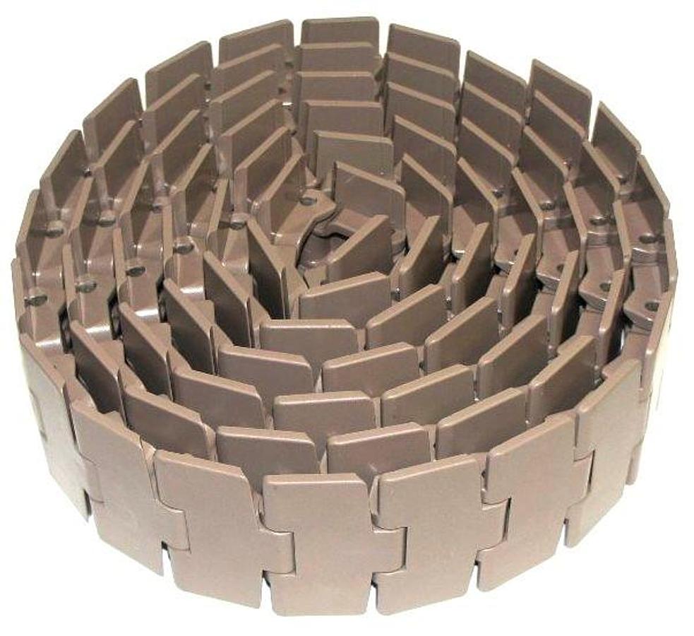 Used NIB UNI CHAINS 99LF880K325ABC CONVEYOR CHAIN LF 880-K325 ABC 10 FT POM-LF