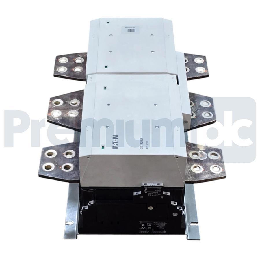 Used Eaton XTCEC20R22B DIL H2000 XT IEC Contactor 3P 600V 2000A 2NO-2NC Non-Reversing