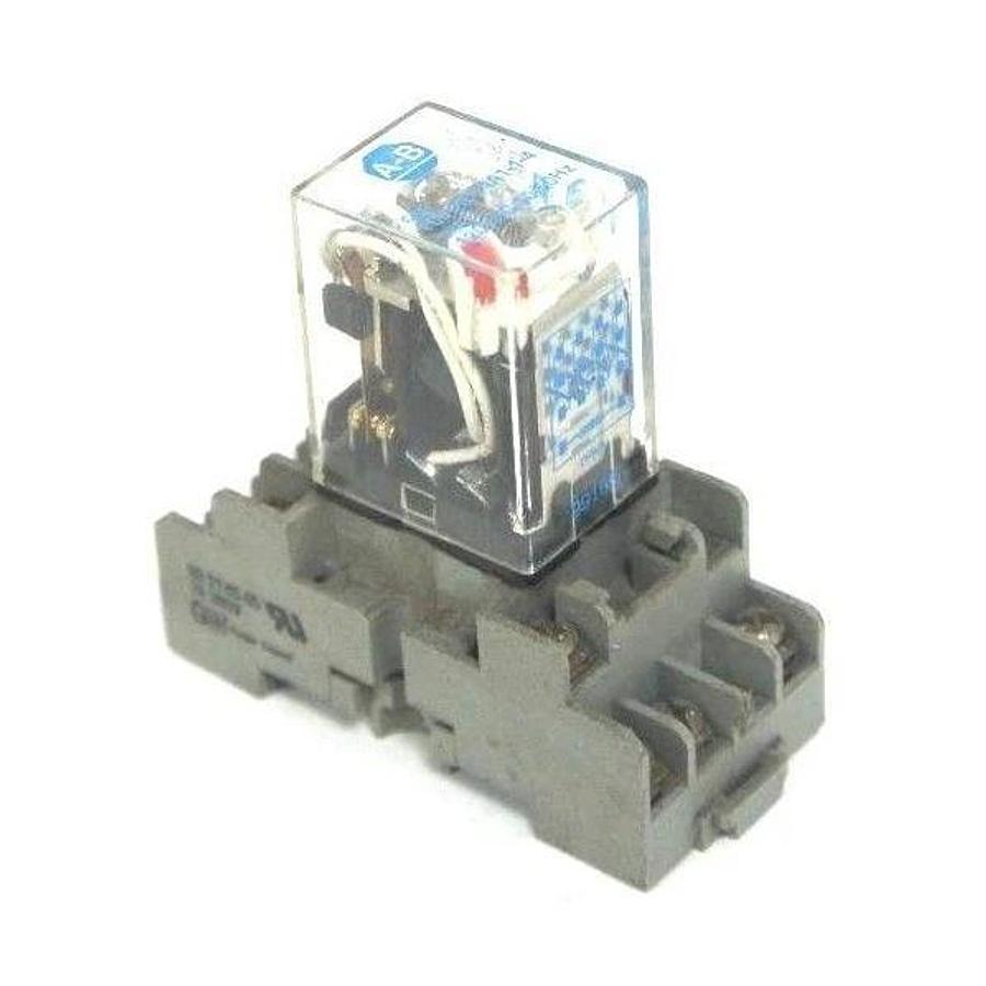 Used EAGLE SIGNAL 60 SY4S-05 RELAY SOCKET WITH AB 700-HC14A1-1-4 SER. B