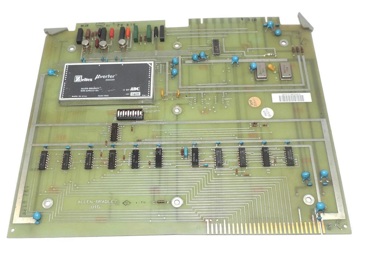 Used ALLEN BRADLEY UIG BOARD 634699A-92 W/ 629553-06 UVERTER